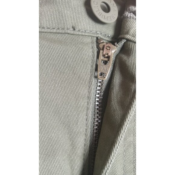 NWT Women’s Banana Republic Green Pants Size 4 – Slim Fit Work Trousers - Picture 2 of 9